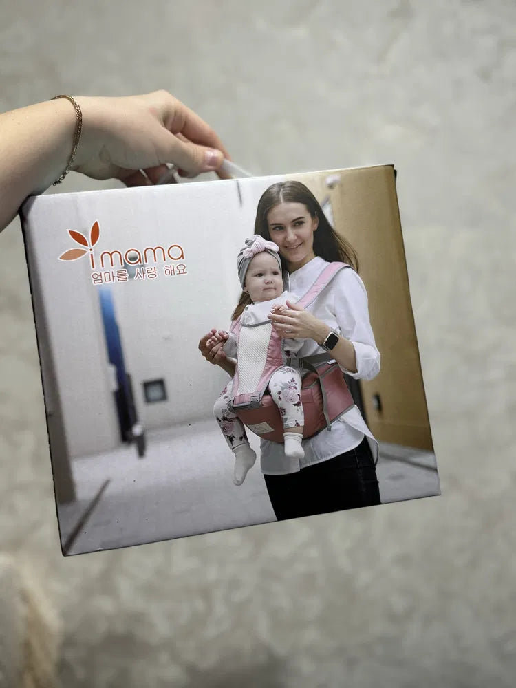 Marsupiu pentru bebeluși cu șezut ergonomic