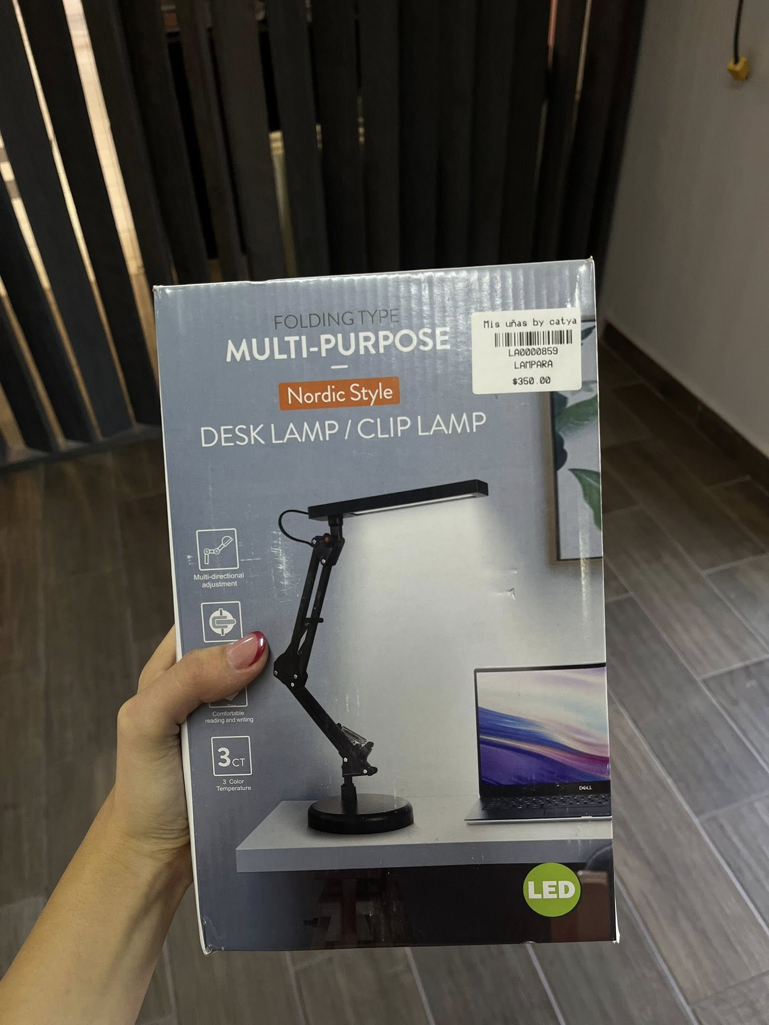 Lampă de birou în stil nordic