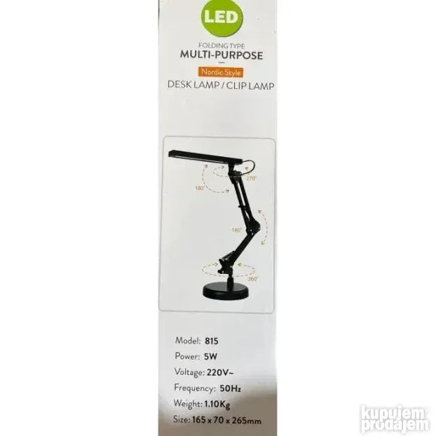 Lampă de birou în stil nordic